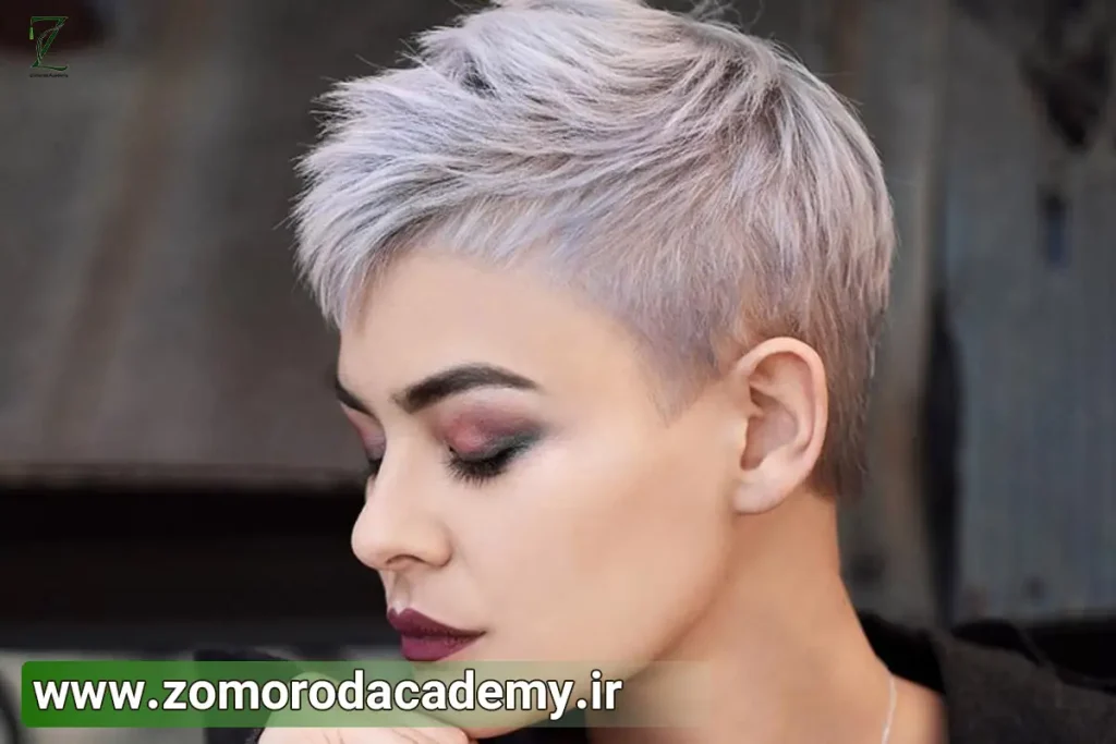 آموزش کوتاهی مو مدل پیکسی