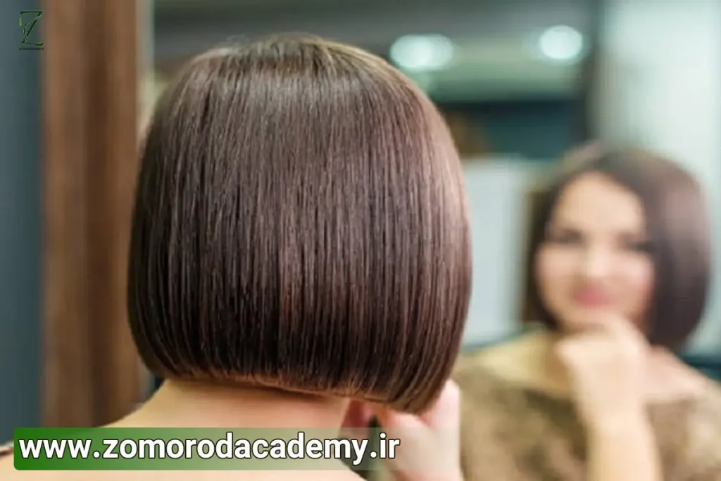 مراحل آموزش کوتاهی مو مدل مصری ساده