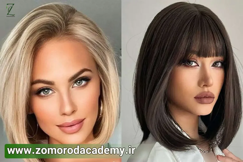 انواع مدل موی باب