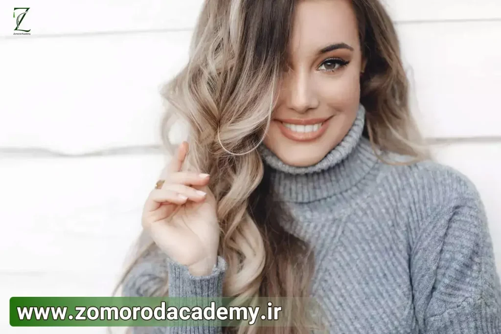 مراحل انجام تکنیک های بالیاژ مو