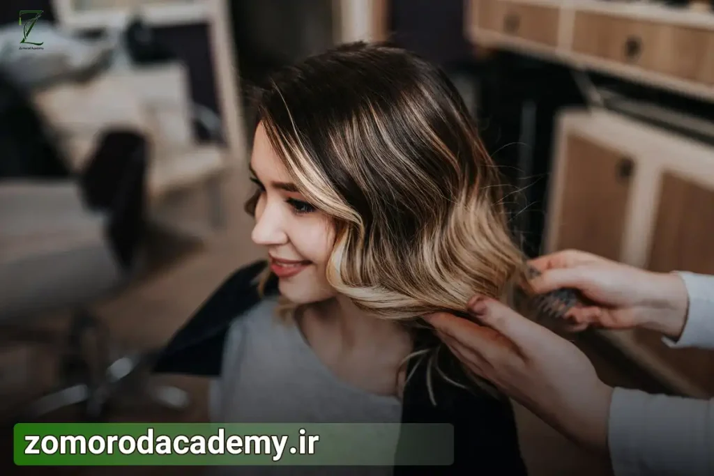 انواع هایلایت مو براساس رنگ